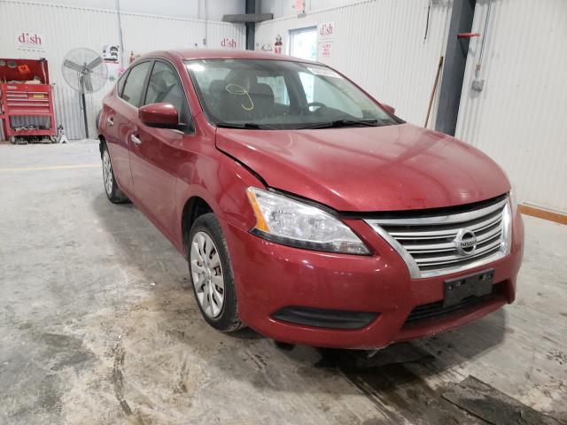 Photo 1 from auction – 2014 NISSAN SENTRA S with VIN 3N1AB7AP1EL697839