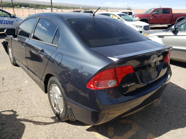 Photo 3 from auction – 2007 HONDA CIVIC HYBR with VIN JHMFA36277S007400