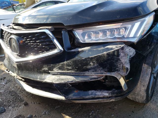 Photo 9 from auction – 2017 ACURA MDX TECHNO with VIN 5FRYD4H57HB017050