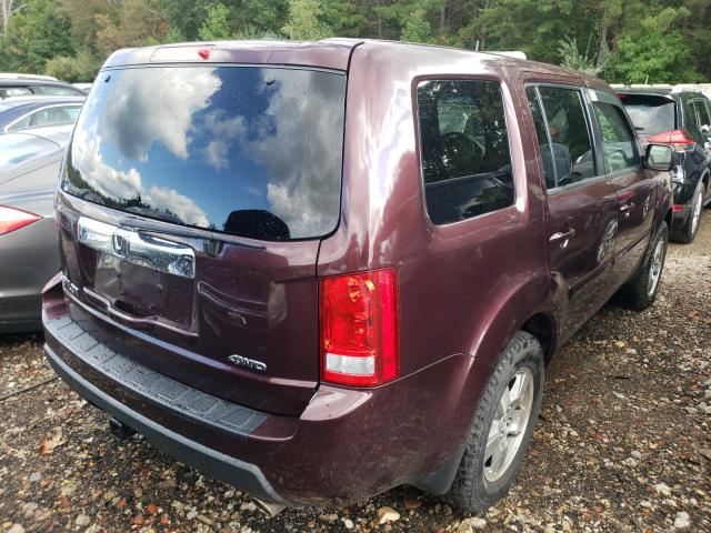 Photo 4 from auction – 2009 HONDA PILOT EXL with VIN 5FNYF48549B014782