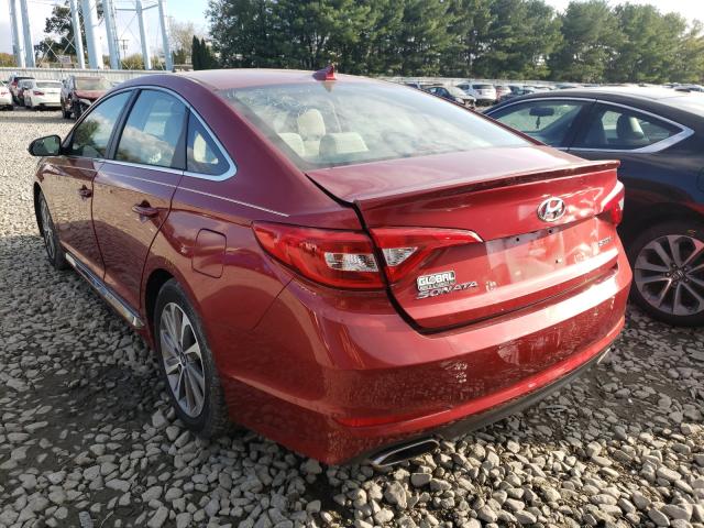 Photo 3 from auction – 2015 HYUNDAI SONATA SPO with VIN 5NPE34AF2FH104251