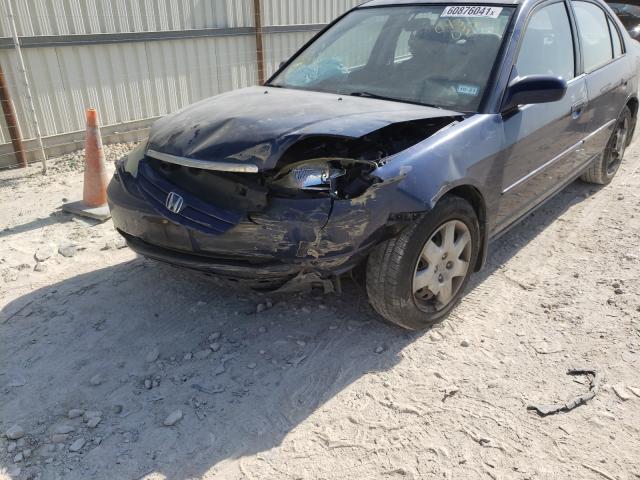 Photo 9 from auction – 2002 HONDA CIVIC EX with VIN 1HGES257X2L043037