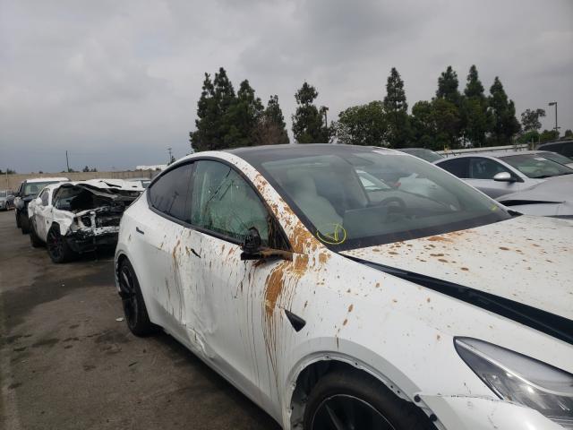 Photo 9 from auction – 2021 TESLA MODEL Y with VIN 5YJYGDEE8MF228460