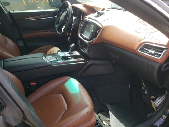 Photo 5 from auction – 2016 MASERATI GHIBLI with VIN ZAM57XSA4G1165839