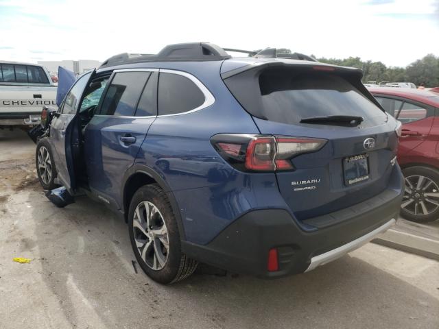 Photo 3 from auction – 2021 SUBARU OUTBACK LI with VIN 4S4BTGND9M3200587