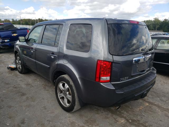 Photo 3 from auction – 2012 HONDA PILOT EXL with VIN 5FNYF4H56CB045412