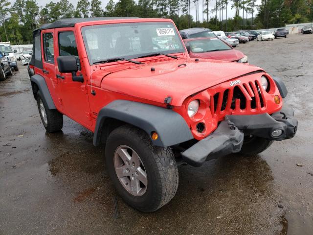 JEEP WRANGLER U 2013 with VIN 1C4BJWDGXDL650135 - Photo from auction