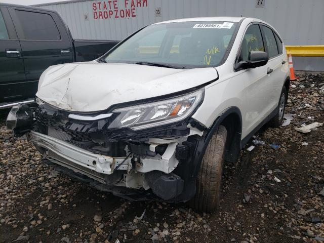Photo 2 from auction – 2015 HONDA CR-V LX with VIN 5J6RM4H37FL025030