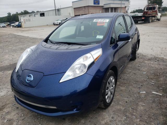Photo 2 from auction – 2016 NISSAN LEAF S with VIN 1N4AZ0CP5GC301655