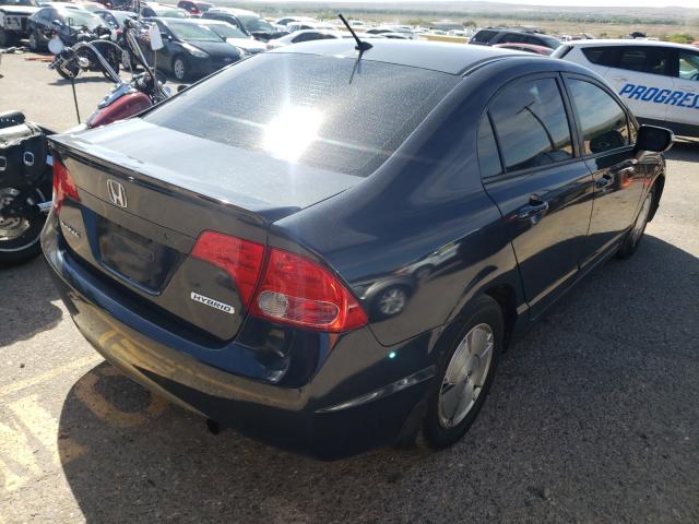 Photo 4 from auction – 2007 HONDA CIVIC HYBR with VIN JHMFA36277S007400