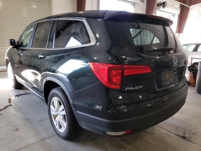 Photo 3 from auction – 2016 HONDA PILOT LX with VIN 5FNYF6H1XGB120160