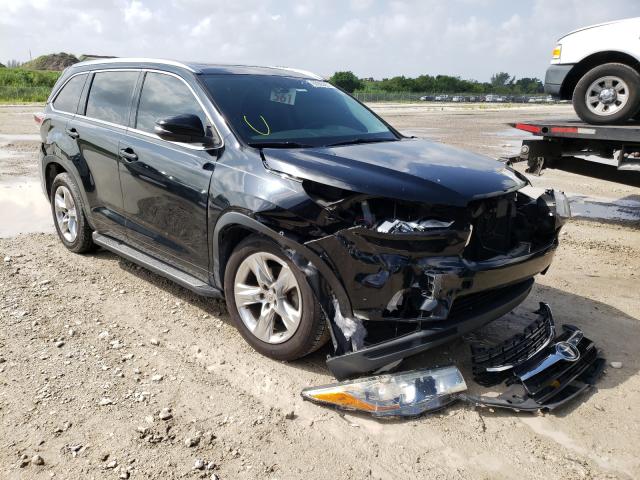 TOYOTA HIGHLANDER 2015 with VIN 5TDYKRFH7FS083107 - Photo from auction