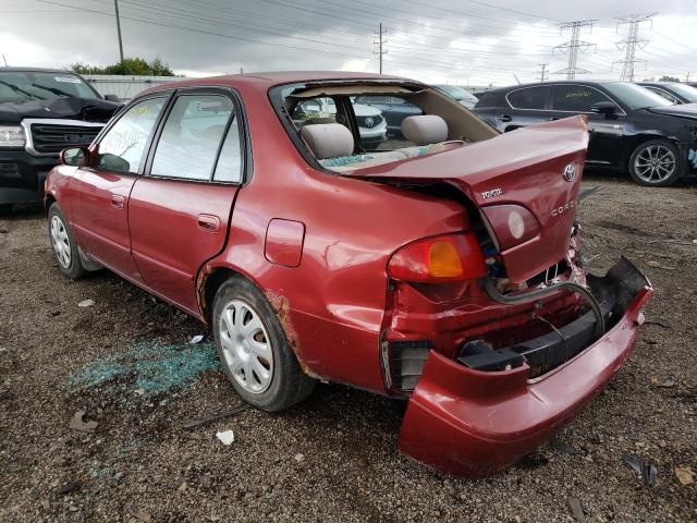 Photo 3 from auction – 2002 TOYOTA COROLLA CE with VIN 1NXBR12E02Z634977