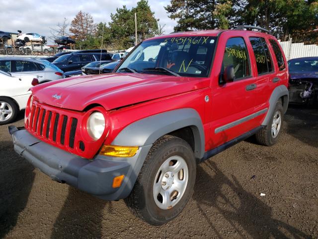 Photo 2 from auction – 2005 JEEP LIBERTY SP with VIN 1J4GL48K55W524133