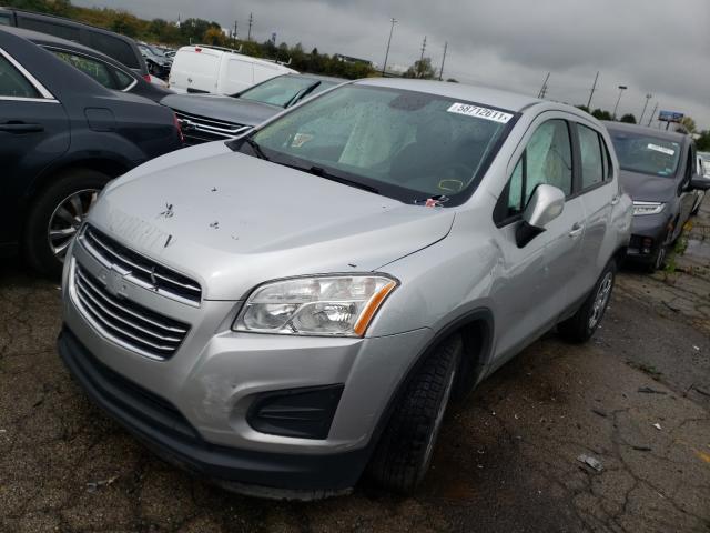 Photo 2 from auction – 2016 CHEVROLET TRAX LS with VIN 3GNCJKSB2GL264510