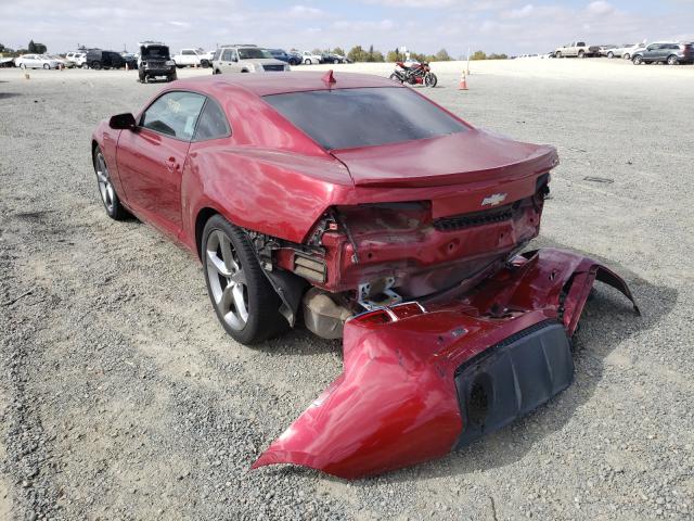 Photo 3 from auction – 2013 CHEVROLET CAMARO LT with VIN 2G1FC1E38D9151912
