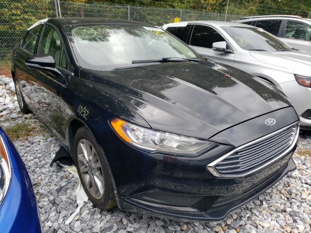FORD FUSION SE 2017 with VIN 3FA6P0H71HR358829 - Photo from auction