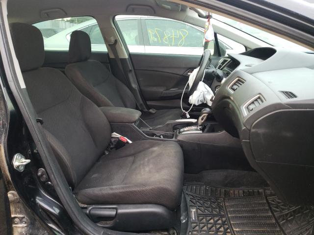 Photo 5 from auction – 2013 HONDA CIVIC LX with VIN 19XFB2F56DE000276