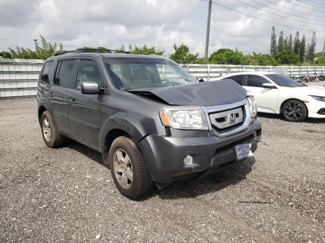 HONDA PILOT EXL 2011 with VIN 5FNYF3H55BB040646 - Photo from auction