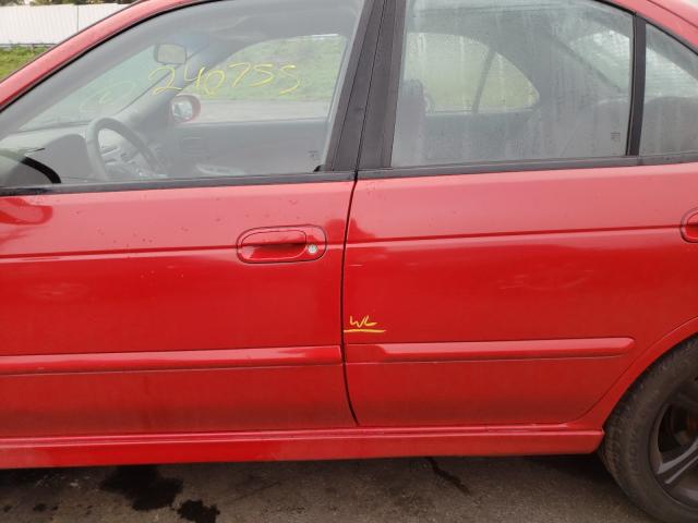 Photo 10 from auction – 2002 NISSAN SENTRA SE- with VIN 3N1AB51DX2L708200