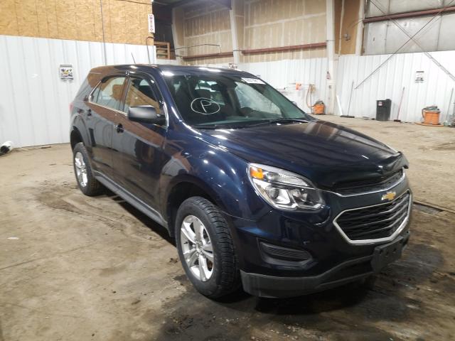 CHEVROLET EQUINOX LS 2016 with VIN 2GNFLEEK6G6169439 - Photo from auction