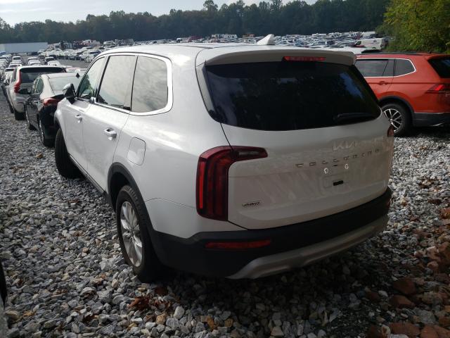 Photo 3 from auction – 2022 KIA TELLURIDE with VIN 5XYP2DHC2NG200989