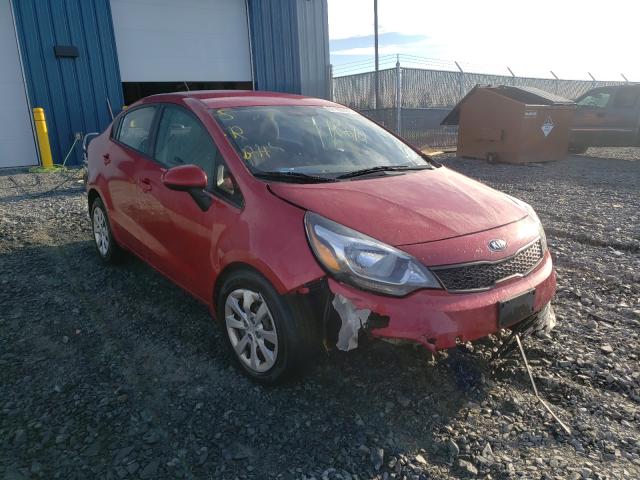 KIA RIO LX 2016 with VIN KNADM4A38G6547768 - Photo from auction