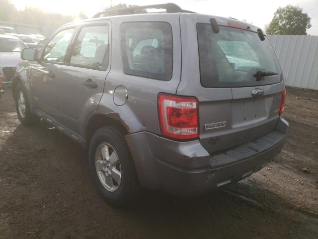 Photo 3 from auction – 2008 FORD ESCAPE XLS with VIN 1FMCU92Z98KE50730