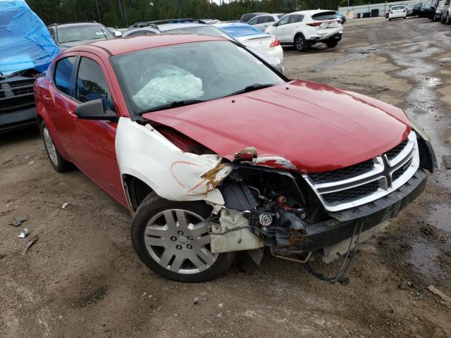 DODGE AVENGER SE 2013 with VIN 1C3CDZAGXDN747829 - Photo from auction