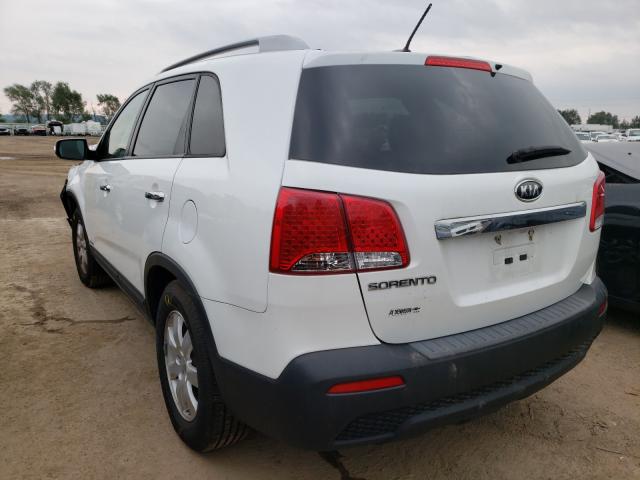 Photo 3 from auction – 2013 KIA SORENTO LX with VIN 5XYKTDA28DG405188
