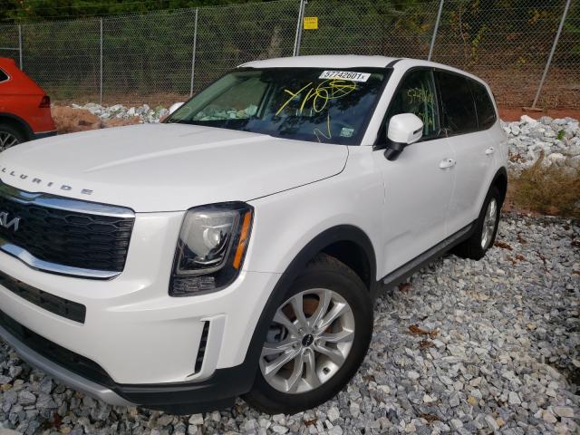 Photo 2 from auction – 2022 KIA TELLURIDE with VIN 5XYP2DHC2NG200989