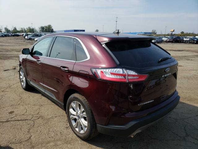 Photo 3 from auction – 2021 FORD EDGE TITAN with VIN 2FMPK4K93MBA49110