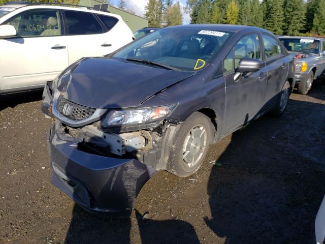 Photo 2 from auction – 2015 HONDA CIVIC HF with VIN 2HGFB2F64FH535804