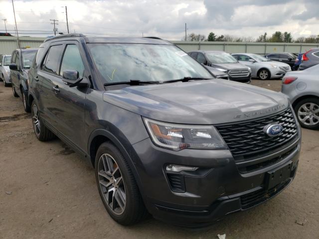 FORD EXPLORER S 2018 with VIN 1FM5K8GT5JGB02896 - Photo from auction