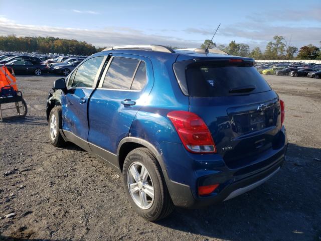 Photo 3 from auction – 2019 CHEVROLET TRAX 1LT with VIN 3GNCJLSB3KL356532
