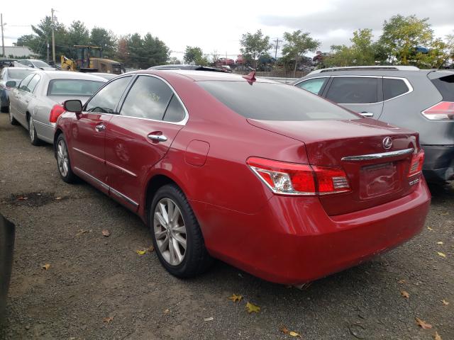 Photo 3 from auction – 2012 LEXUS ES 350 with VIN JTHBK1EG4C2501589
