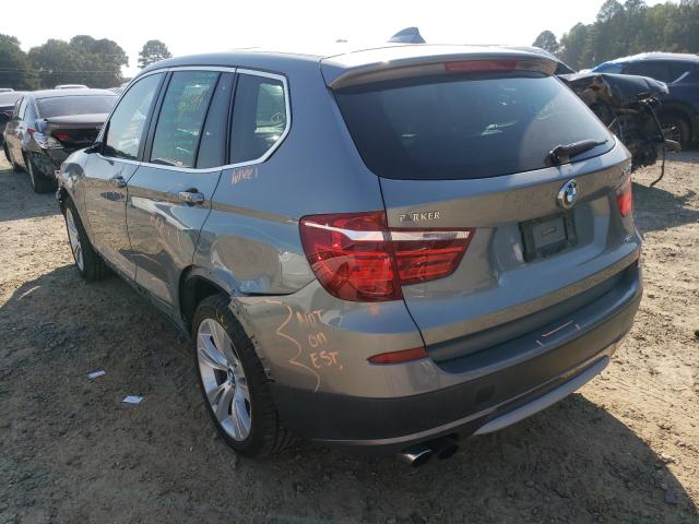 Photo 3 from auction – 2014 BMW X3 XDRIVE3 with VIN 5UXWX7C50E0E77798