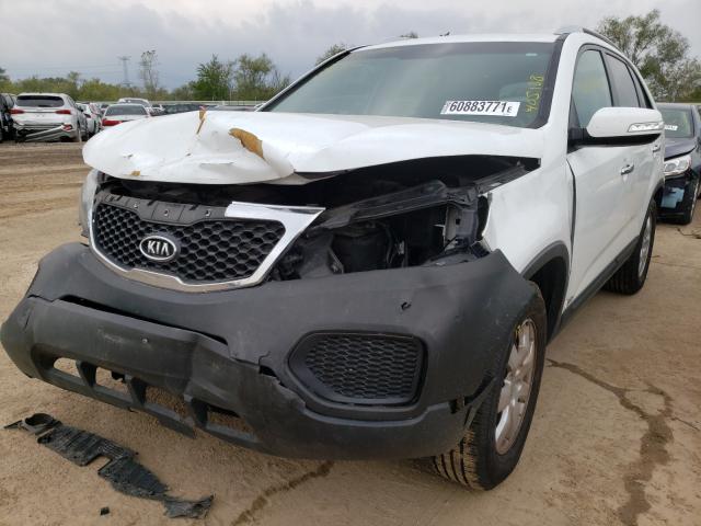 Photo 2 from auction – 2013 KIA SORENTO LX with VIN 5XYKTDA28DG405188
