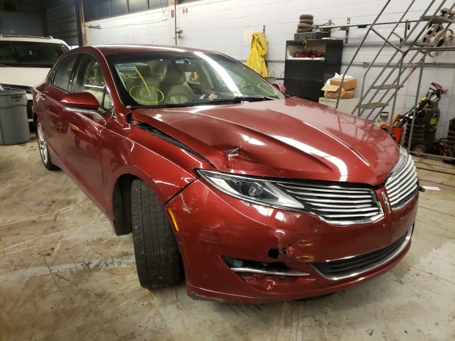 LINCOLN MKZ HYBRID 2015 with VIN 3LN6L2LU8FR603035 - Photo from auction