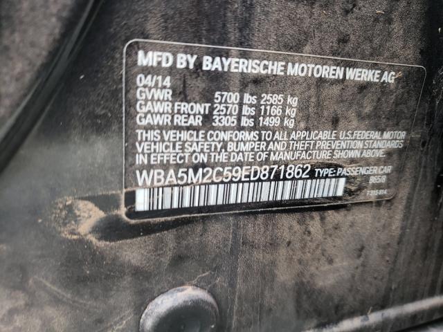 Photo 10 from auction – 2014 BMW 535 IGT with VIN WBA5M2C59ED871862