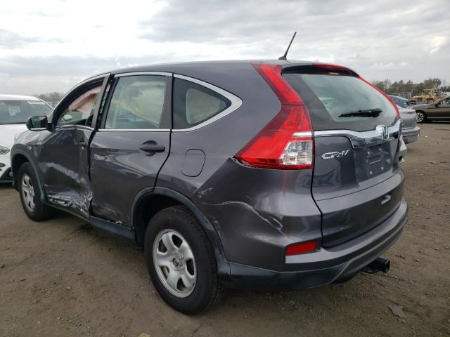 Photo 3 from auction – 2015 HONDA CR-V LX with VIN 5J6RM4H30FL057138