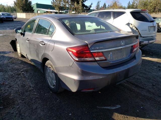 Photo 3 from auction – 2015 HONDA CIVIC HF with VIN 2HGFB2F64FH535804