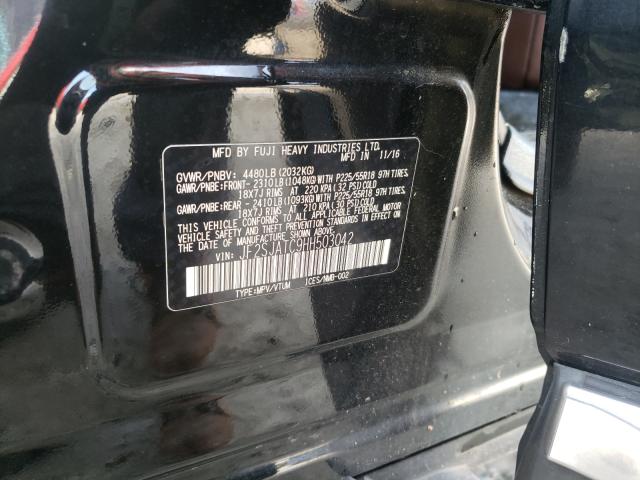 Photo 10 from auction – 2017 SUBARU FORESTER 2 with VIN JF2SJATC9HH503042