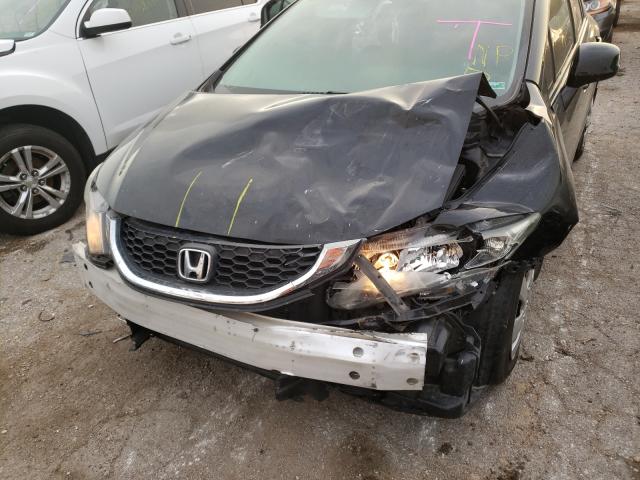 Photo 9 from auction – 2013 HONDA CIVIC LX with VIN 19XFB2F56DE000276