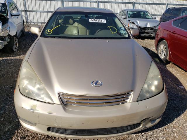 Photo 9 from auction – 2004 LEXUS ES 330 with VIN JTHBA30G145009348