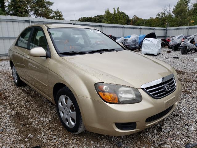 KIA SPECTRA EX 2009 with VIN KNAFE221295650992 - Photo from auction