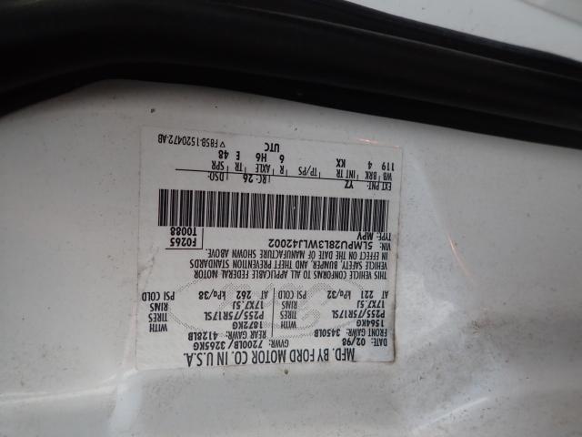 Photo 10 from auction – 1998 LINCOLN NAVIGATOR with VIN 5LMPU28L3WLJ42002