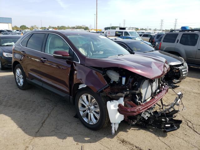 Photo 1 from auction – 2021 FORD EDGE TITAN with VIN 2FMPK4K93MBA49110