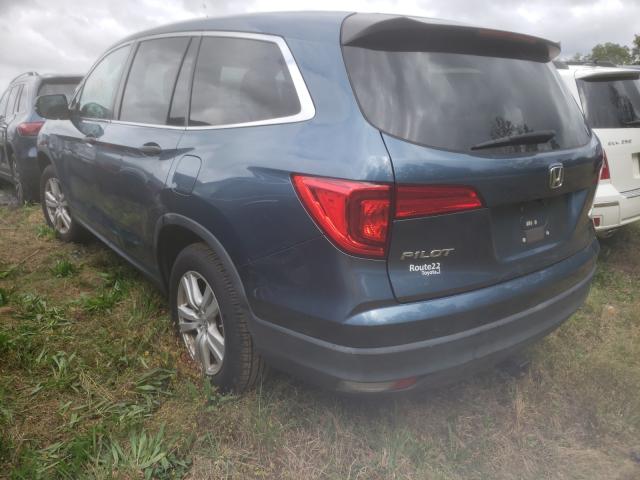 Photo 3 from auction – 2016 HONDA PILOT LX with VIN 5FNYF6H15GB087438