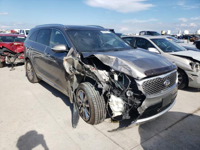 KIA SORENTO SX 2016 with VIN 5XYPKDA53GG012075 - Photo from auction